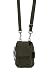Baggallini Crinkle Flip Phone Case, Dark Olive