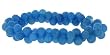Peanut Style Crystal Bracelet - Blue Quartz