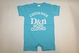 D&N(ディーアンドエヌ) 子供服「DN-K57 kids S/S Ronpers」R-BLUE サイズ80