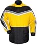 Tourmaster ELITE II RAIN MOTORCYCLE JACKET YL/BK SIZE:SML