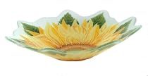 Peggy Karr 17-Inch Glass Tuscany Flower Bowl