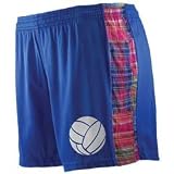 Fit2Win Madras Side Panel Volleyball Shorts