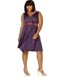 Baby Phat Plus Size Sleeveless Ruched Dress