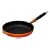 Le Creuset Cast Iron Satin Black Interior Frying Pan, Volcanic, 26 cm