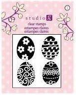 Studio G Easter Stamp 2012 Easter Eggs