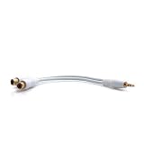 System-S Sound Cable to Cinch female for Apple iPod Nano 1 2 3 4 5 6 Touch 1 2 3 4 Mini Video Classic Shuffle 3 Gen