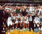 Boston Celtics 2008 NBA Finals Champions Team Celebration Photograph