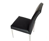 4 PCS set Black Italia Dining Chairs - model 790C