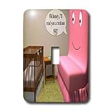 Londons Times Funny Society Cartoons - Bedtime Story As Told By - Light Switch Covers - single toggle switch