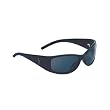 ANGEL Shiny Black PURE Sunglasses with Smoke Polarized Lenses