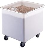 32 Gallon Flat Top Ingredient Bin - Slide Back Lid - 22 Wide - Cambro IB32