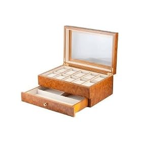 Lionite Mele 10 Space Burlwood Watch box