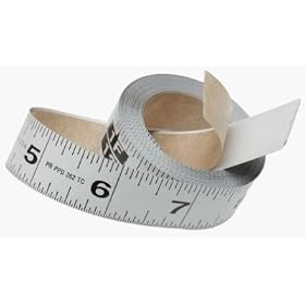 Biesemeyer 79-065 12' Right 3 4-Inch English Adhesive-Backed Measuring Tape by Biesemeyer