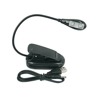 Clip on LED Light for eReader Tablet Laptop