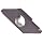 Sandvik Coromant CoroCut XS Carbide Parting Insert, GC1105 Grade, TiAlN Coating, Left Hand Orientation, Neutral Cut, 2 Cutting Edges, MACL 3 200-N, 0.002" Corner Radius, 3 Insert Seat Size (Pack of 5)