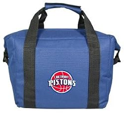 Detroit Pistons Kolder 12 Pack Cooler Bag - Basketball Sports Merchandise