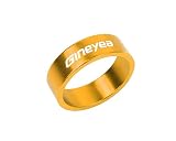 3 Pcs Aluminum Cycling Road Bikes BMX Bike Mountain Bike Fixie Bike Track Bike Single Speed Bike Headset Spacers (Bag of 3, 1-1/8