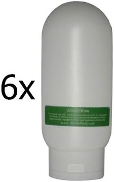DeodoMom Tottle (6 pack) - A Hypoallergenic Cream Deodorant: ZERO% Aluminum, Alcohol, Scent, Dye, Parabens; 100% Vegan.