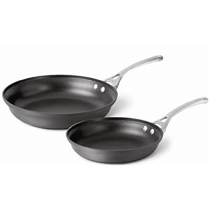 Click here to buy Calphalon 10-Inch and 12-Inch Contemporary Nonstick Omelet Combo Pack by Calphalon.
