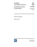IEC 61160 Ed. 2.0 b:2006, Design review