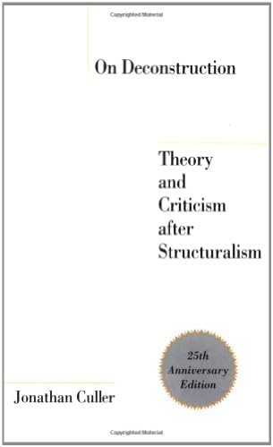 On Deconstruction: Theory and Criticism after Structuralism