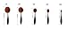 Smilesun 10pcs Beauty Toothbrush Shaped Foundation Power Makeup Oval Cream Puff Brushes