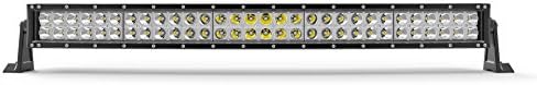 OC Gizmo 34" CREE LED Curved Radius Light Bar Work Light Super Bright Off Road ATV Tractor Truck SUV 4WD 4x4 Curve Arch + Free Wiring Harness