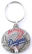 Los Angeles Dodgers Oval Pewter Keychain