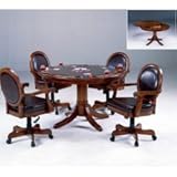 Warrington 5 Piece Game Table Set - Hillsdale 6125GTBC