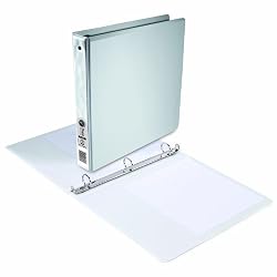 Wilson Jones (W362-44WV) 3-Ring View Binder, 11 x 8-1/2 Inches with 2-Inch Rings, White
