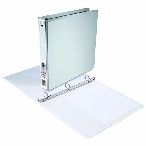 Wilson Jones (W362-44W) 3-Ring View Binder, 11 x 8-1/2 Inches with 2-Inch Rings, White