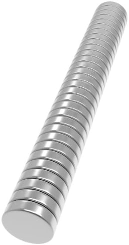 PrimeEffects Neodymium Magnets - 30 Cool Magnets 1/4" X 1/16" - Super Strong N48 Permanent Rare Earth Magnets
