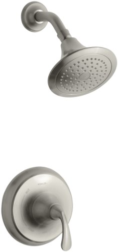 KOHLER K-T10276-4-BN Forte Rite-Temp Pressure-Balancing Shower Faucet Trim, Vibrant Brushed Nickel