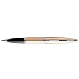 Waterman Carene Pink Gold Meridian Medium Point Fountain Pen - 1743547