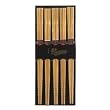 Helen's Asian Kitchen 97027 Engraved Chopsticks, 5 Pairs