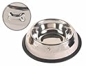 Stainless Steel Cat Bowl with Fish Bone Imprints 11cm (24870)