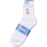 【NBA】アンクルソックス ロゴ　ホワイト