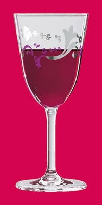 Rotweinglas 0,25l / 2009 / Nina Jawitz / Ritzenhoff / Wine / Weinglas / Sammlerglas