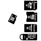 Wintec 3FMUSDCK2GB-R FileMate 2GB Micro SDHC Flash Card with Adapter Kit