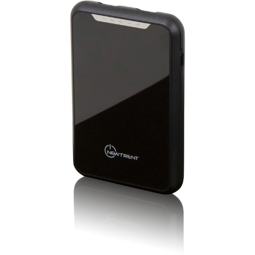 New Trent iMirror 6000mAh Heavy Duty 2A/1A Dual USB Ports External Battery Pack for the new iPad, iPad2, iPhone 4S 4 3Gs 3G, iPod Touch all versions, Samsung Galaxy Note, Nexus, S2, & S, HTC Sensation EVO Thunderbolt, LG Optimus V, Blackberry (Bold curve 