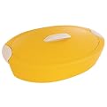 Enjoy by ThermaWare 3.12 Quart Yellow Oval Thermal Server