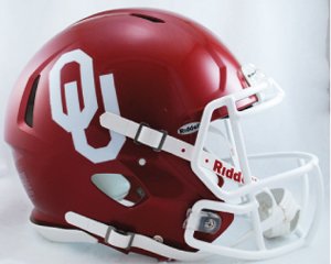 Oklahoma Sooners Revolution Speed Line Helmet