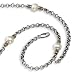 Sterling Silver With 14k Pearl Necklace