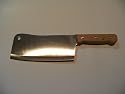 Heavy Duty Large, 15" Meat Cleaver , Stainless Blade, 9" X 4"