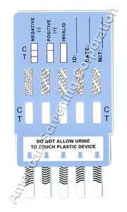 ONESCREEN 5 Panel Dip Card (COC/AMP/MAMP/THC/OPI)