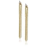 By Boe Long Retro Chain Earrings 14k Gold Filled