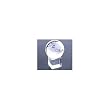 Hex Base Crystal Globe W/clear Base