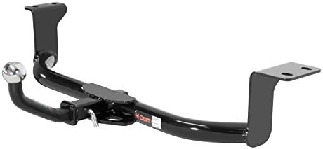 CURT Manufacturing 112762 Class 1 Trailer Hitch, 2" Euromount, Pin and Clip