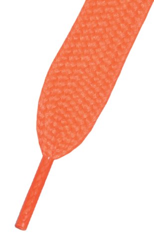 Super Fat Colored Skate Shoelaces - NEON ORANGE 20mm x 120cm