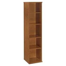 Series C:Open Single Bookcase by Bush Furniture